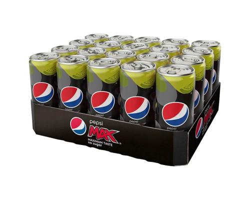 Pepsi Max Lime 20-pack med 20 burkar à 33 cl
