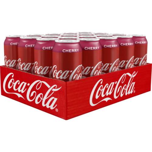 Coca-Cola Körsbär 20-pack med 20 burkar à 33 cl