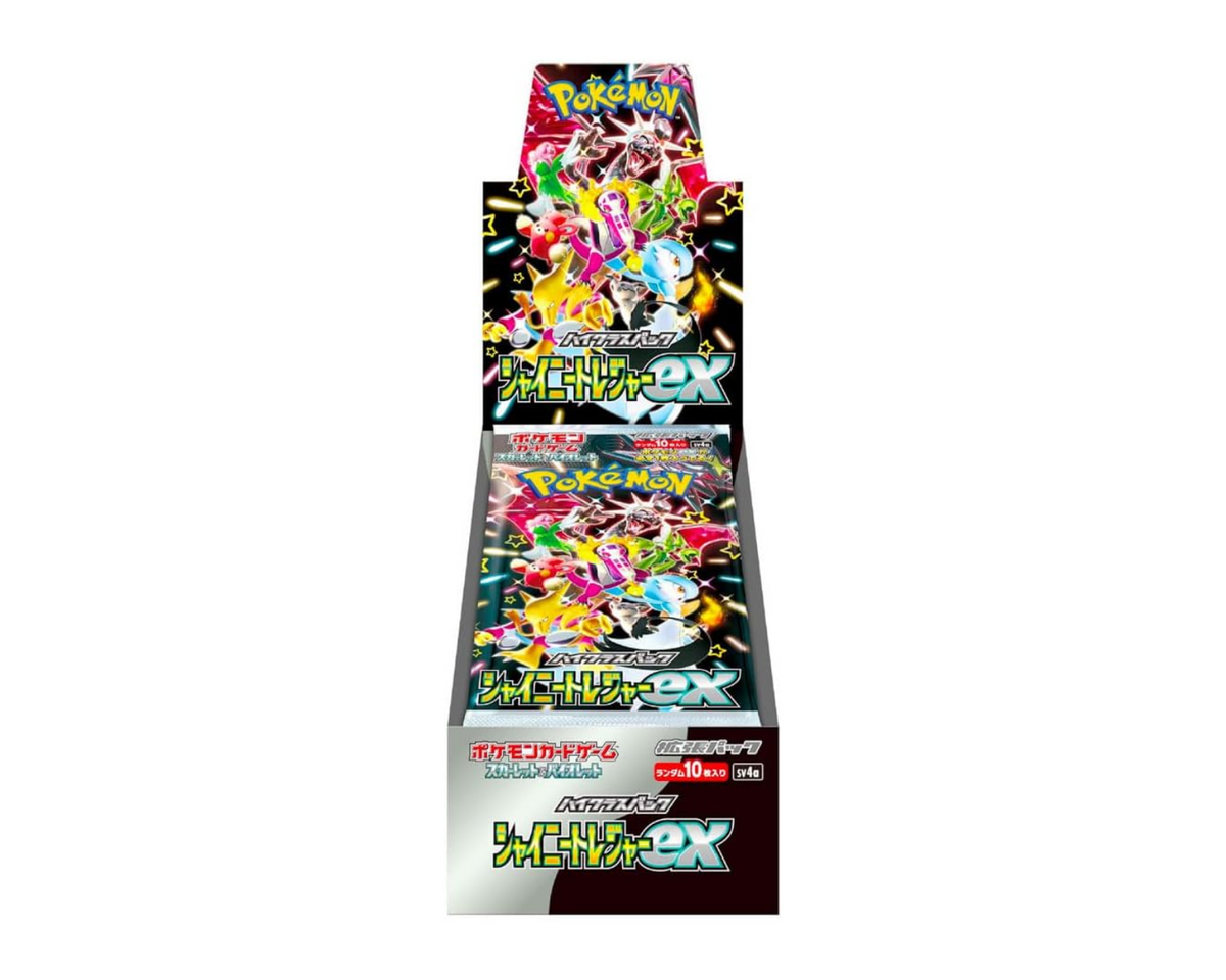 Pokémon SV4a Shiny Treasure ex boosterbox (japansk) – original produktbild
