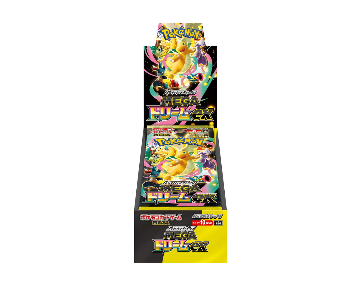 Pokémon Mega Dream Ex boosterbox (japansk) – original produktbild