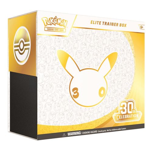 Pokémon 30-årsjubileum Elite Trainer Box – original produktbild