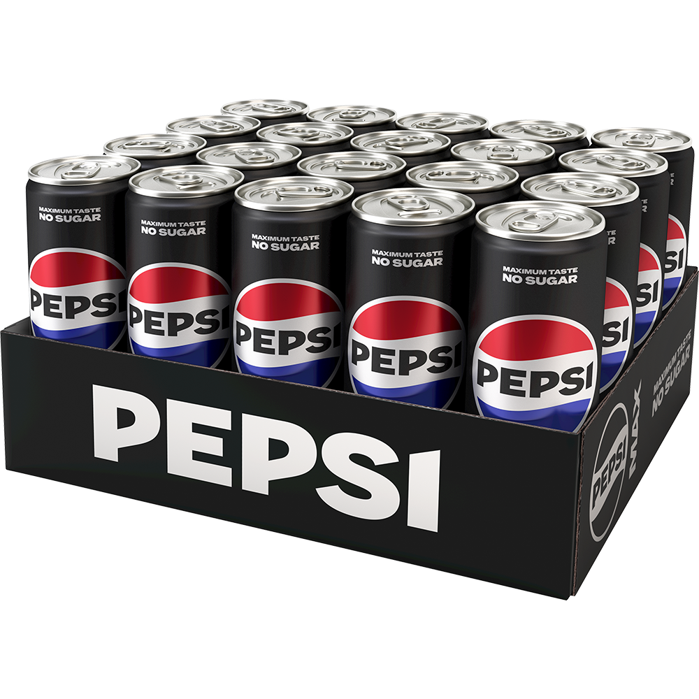 Pepsi Max 20-pack med 20 burkar à 33 cl