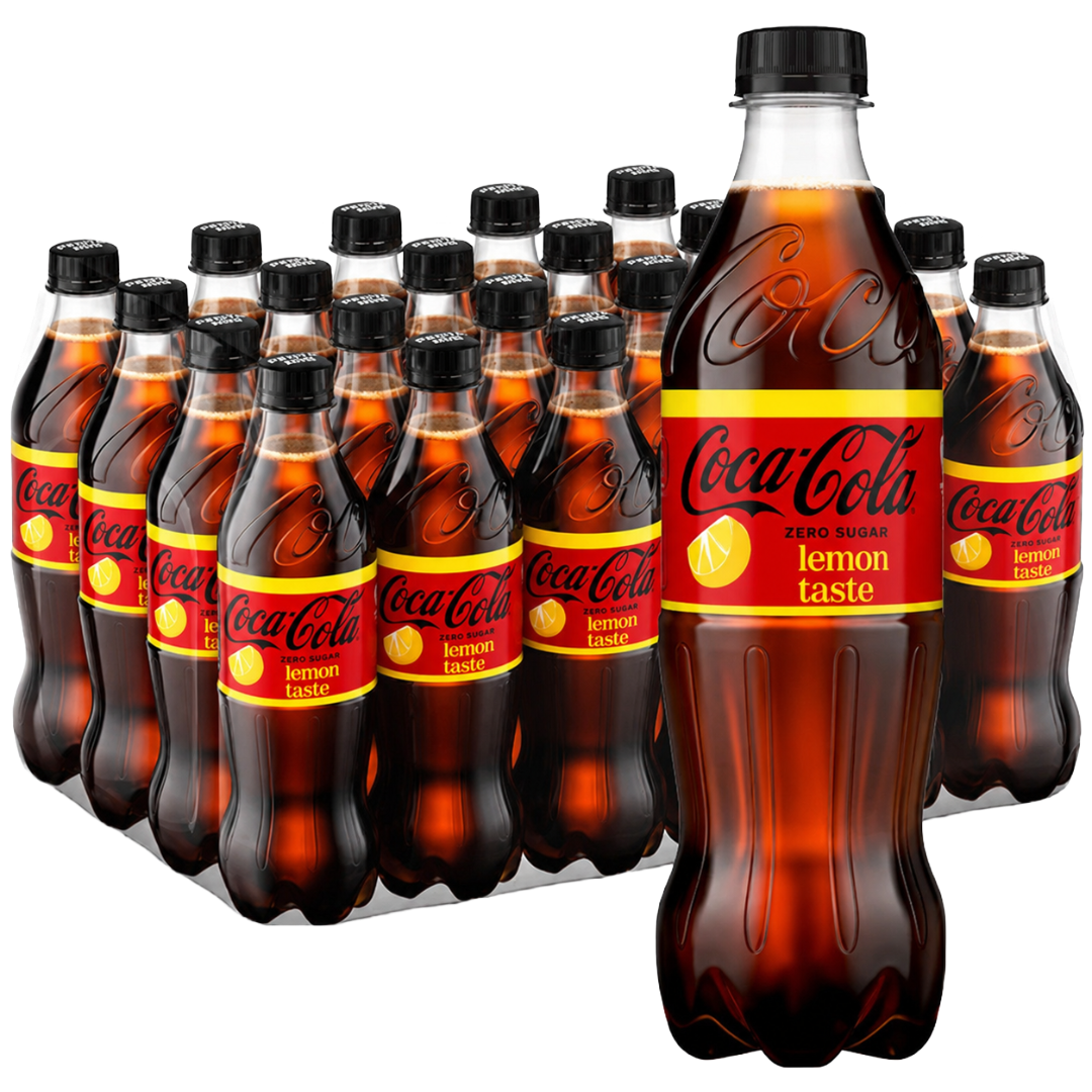 Coca-Cola Zero Citron 24-pack med 24 burkar à 50 cl