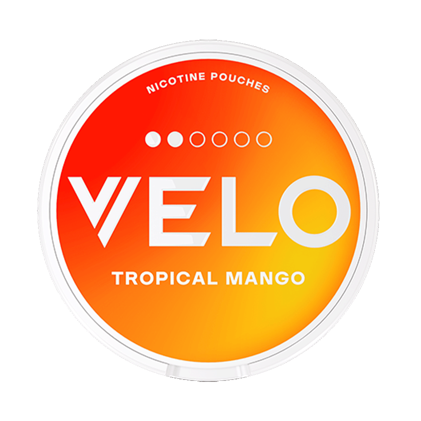 VELO Tropical Mango 6mg – 5-pack med nikotinpåsar