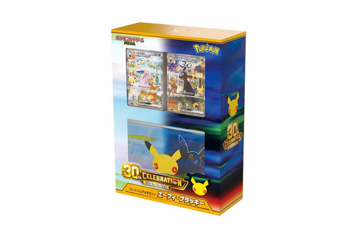 Pokémon Card Game MEGA 30th CELEBRATION Premium Deck Set Espeon & Umbreon – original produktbild