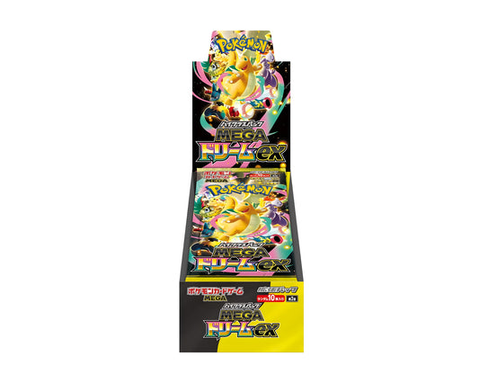 Pokémon Mega Dream Ex boosterbox (japansk) – original produktbild