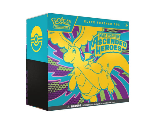 Pokémon ME2.5 Ascended Heroes Elite Trainer Box – original produktbild