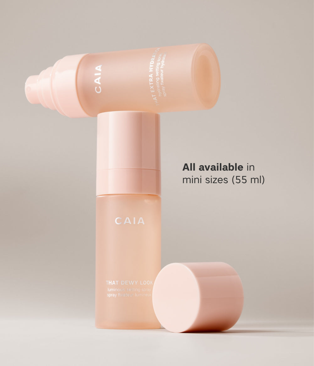 THAT DEWY LOOK LUMINOUS SETTING SPRAY – officiell produktbild från CAIA Cosmetics