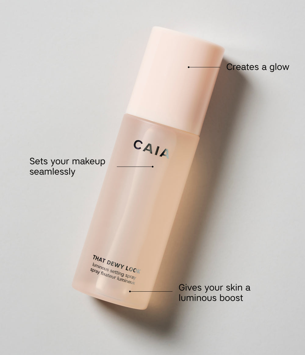 THAT DEWY LOOK LUMINOUS SETTING SPRAY – officiell produktbild från CAIA Cosmetics