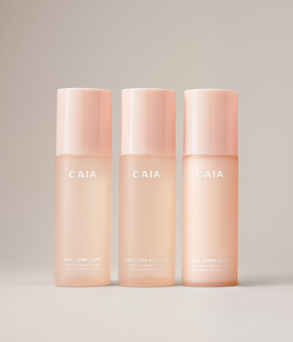 THAT EXTRA HYDRATION HYDRATING SETTING SPRAY – officiell produktbild från CAIA Cosmetics