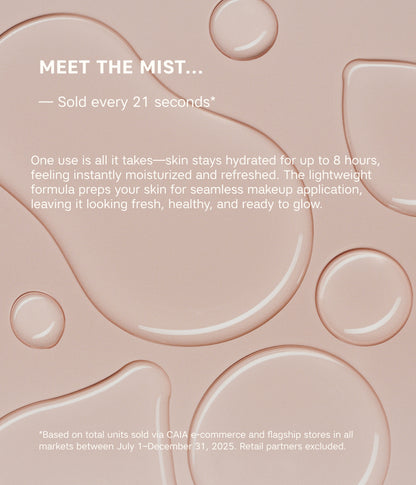 THAT EXTRA HYDRATION HYDRATING SETTING SPRAY – officiell produktbild från CAIA Cosmetics