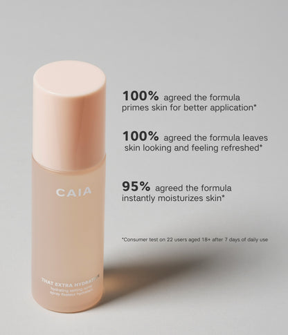 THAT EXTRA HYDRATION HYDRATING SETTING SPRAY – officiell produktbild från CAIA Cosmetics
