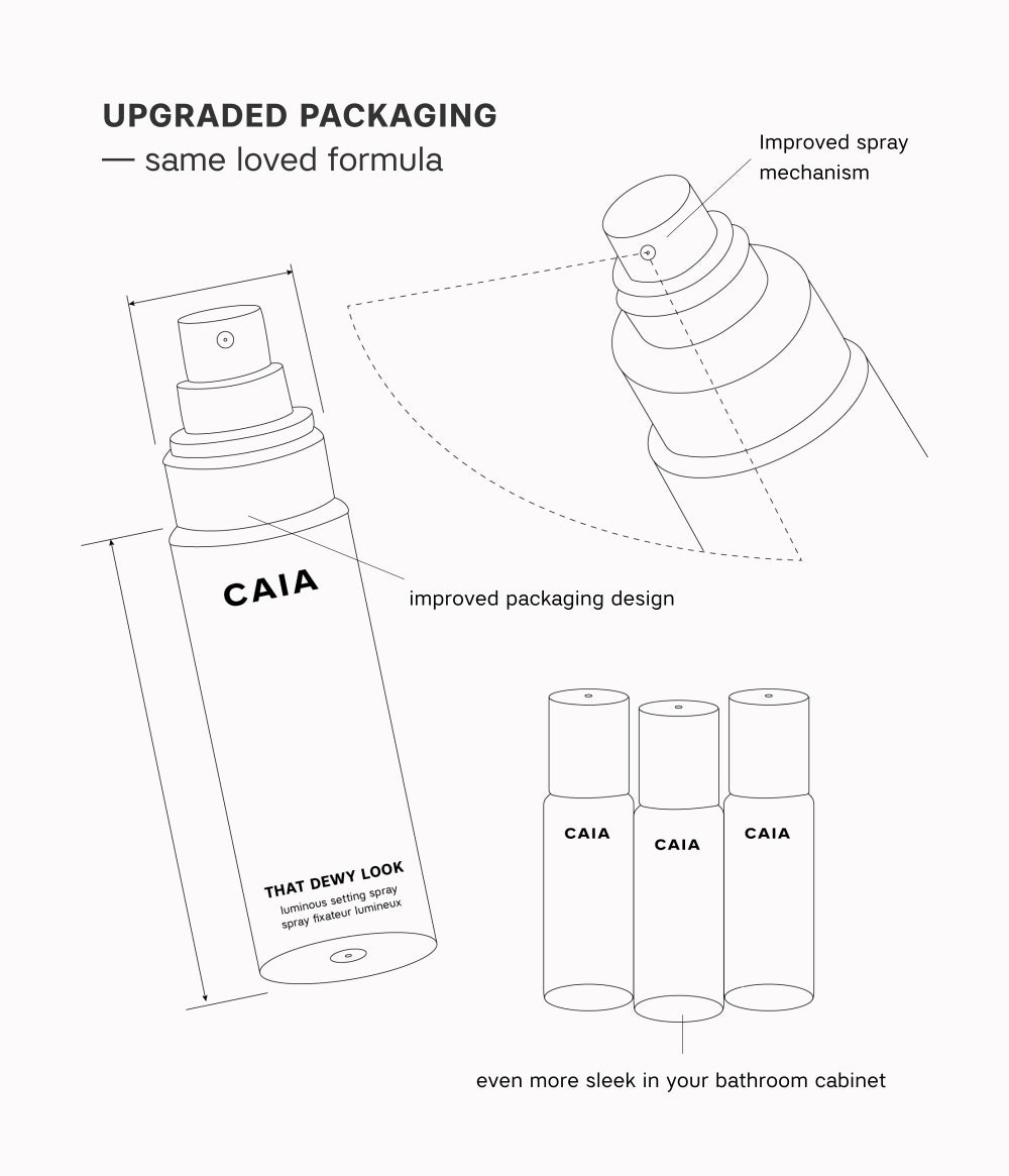 THAT EXTRA HOUR LONG LASTING SETTING SPRAY – officiell produktbild från CAIA Cosmetics