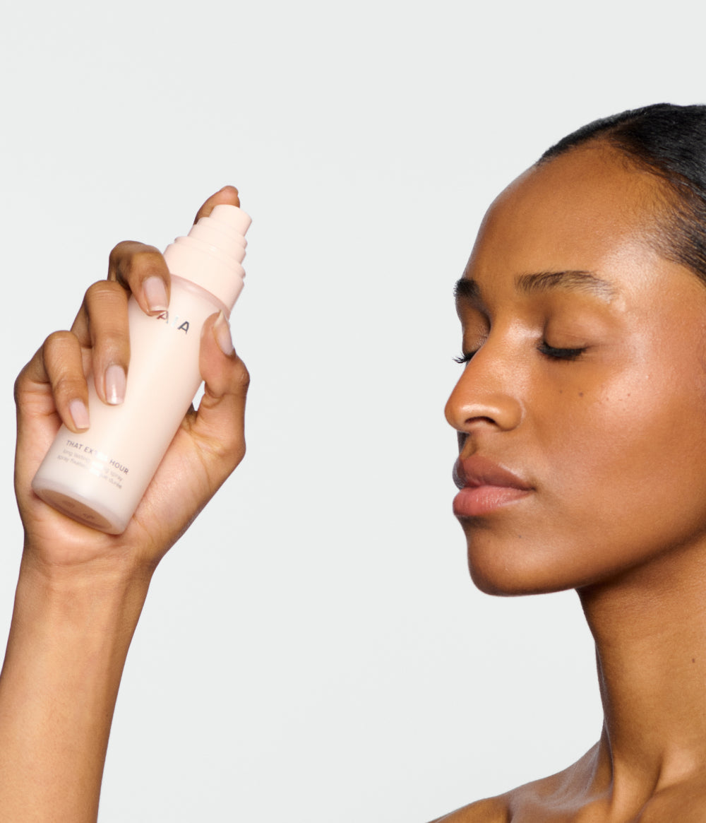 THAT EXTRA HOUR LONG LASTING SETTING SPRAY – officiell produktbild från CAIA Cosmetics