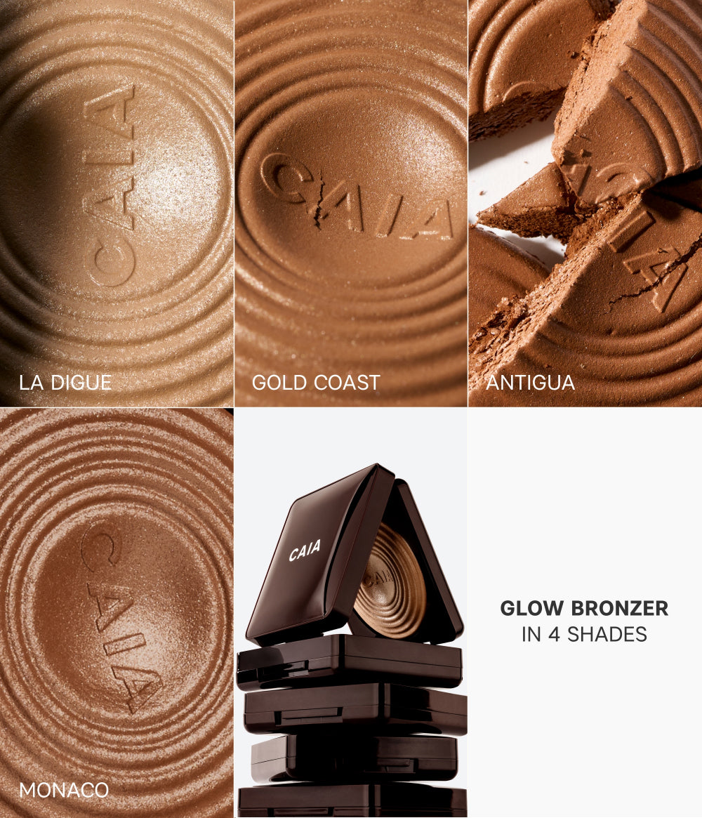 GLOW BRONZER – officiell produktbild från CAIA Cosmetics