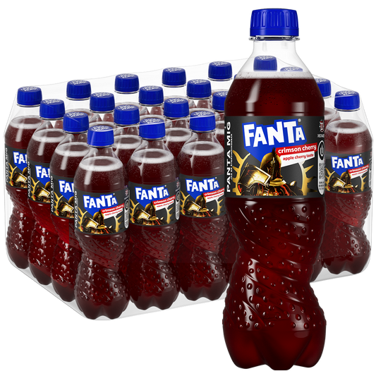 Fanta Crimson Körsbär 24-pack med 24 burkar à 50 cl