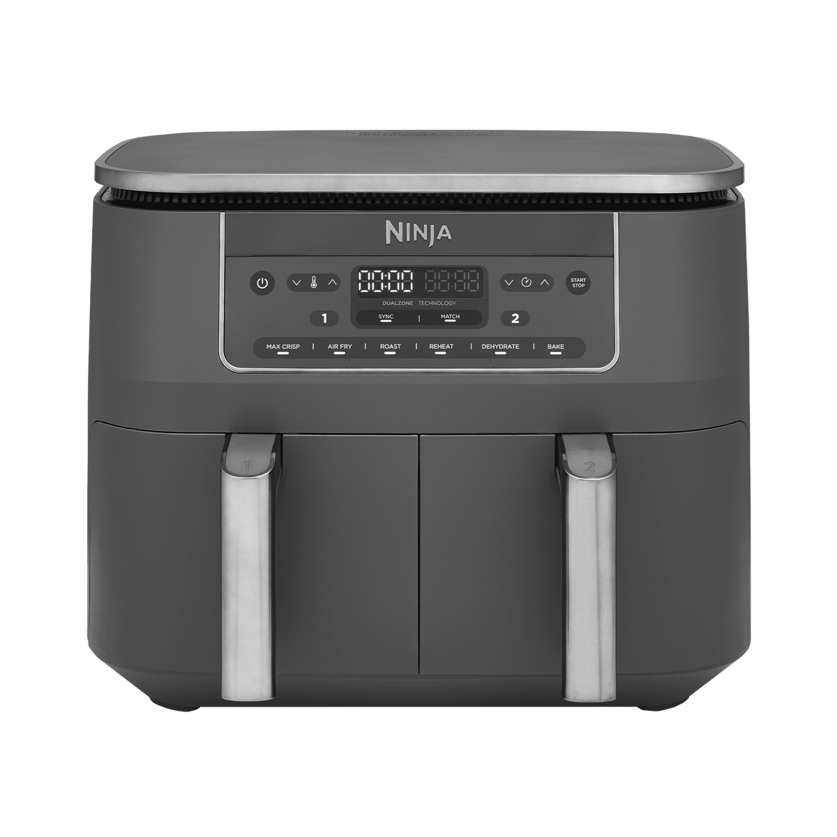 Ninja 6-i-1-airfryer med dubbla zoner på 7,6 l DZ300EU – officiell produktbild från Ninja