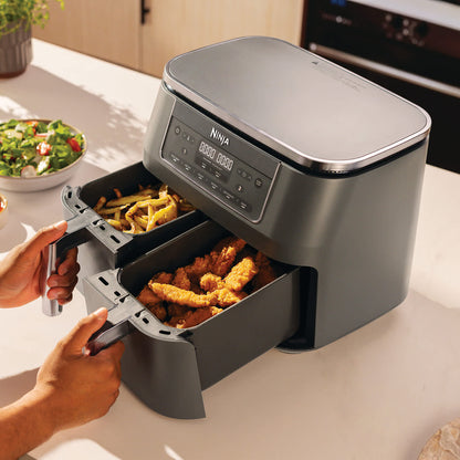 Ninja 6-i-1-airfryer med dubbla zoner på 7,6 l DZ300EU – officiell produktbild från Ninja