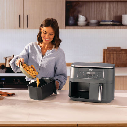 Ninja 6-i-1-airfryer med dubbla zoner på 7,6 l DZ300EU – officiell produktbild från Ninja