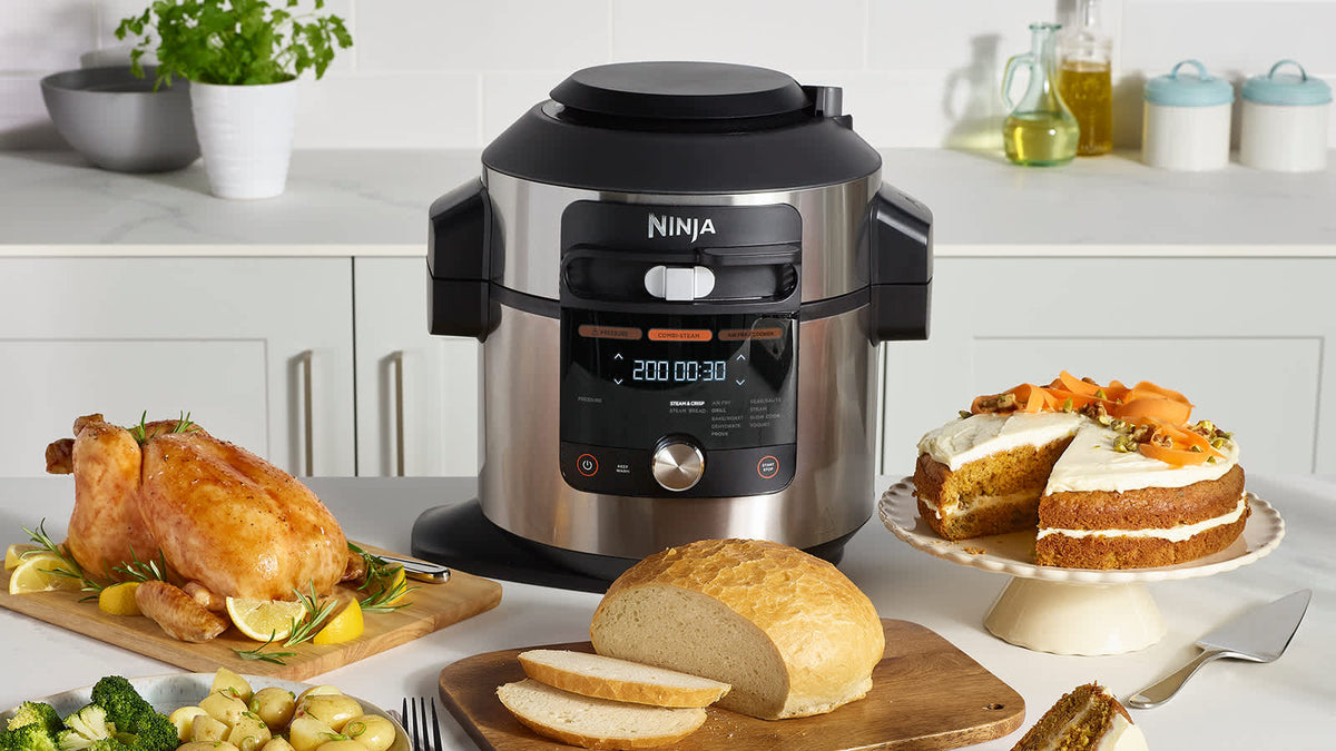 Ninja Foodi MAX 14-i-1 SmartLid multikokare med Smart Cook-system 7,5 liter OL750EU – officiell produktbild från Ninja