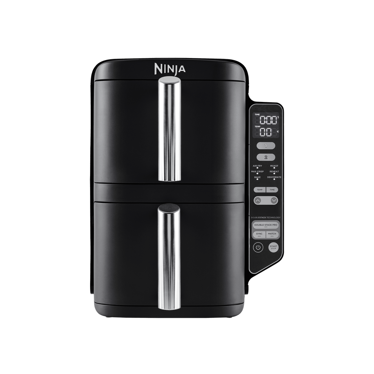 Ninja Dubbelstaplad 7,6 l Luftfritös - SL300EU – officiell produktbild från Ninja