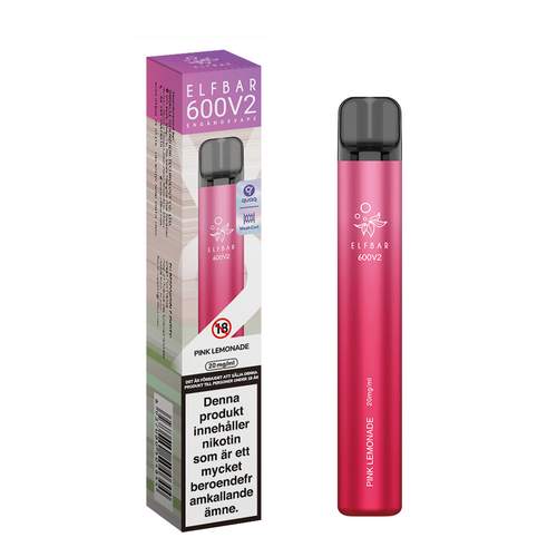 ELF BAR V2 Mesh – Pink Lemonade – Engångsvape – Produktbild