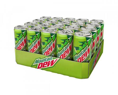 Mountain Dew Original Citrus Blast – 20-pack à 33 cl