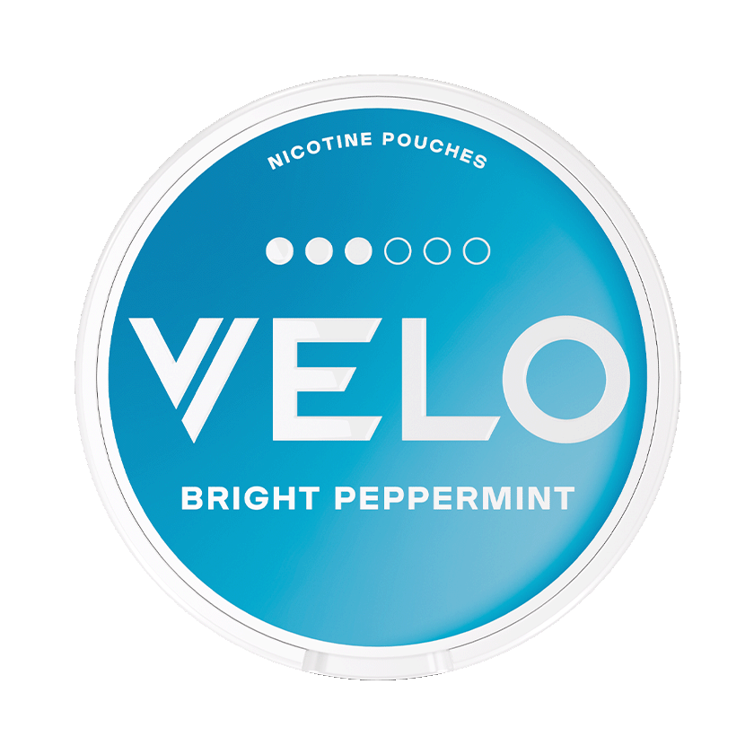 VELO Bright Pepparmint 8mg – 5-pack med nikotinpåsar