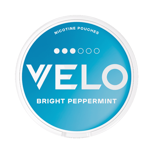 VELO Bright Pepparmint 8mg – 5-pack med nikotinpåsar