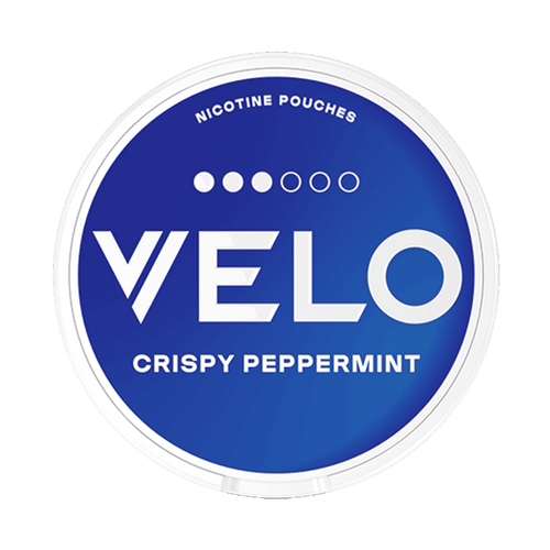 VELO Crispy Pepparmint 10mg – 5-pack med nikotinpåsar