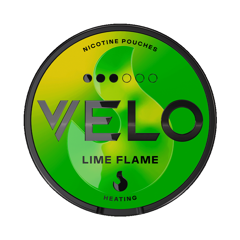 VELO Lime Flame 8mg – 5-pack med nikotinpåsar