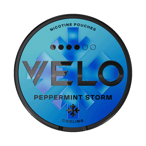 VELO Pepparmint Storm 10,9mg – 5-pack med nikotinpåsar