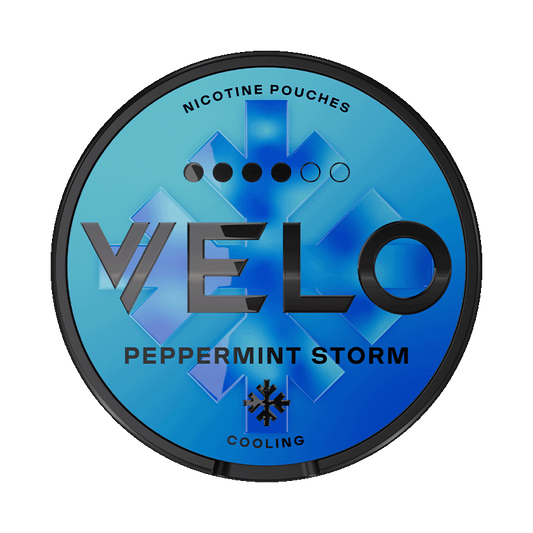 VELO Pepparmint Storm 10,9mg – 5-pack med nikotinpåsar