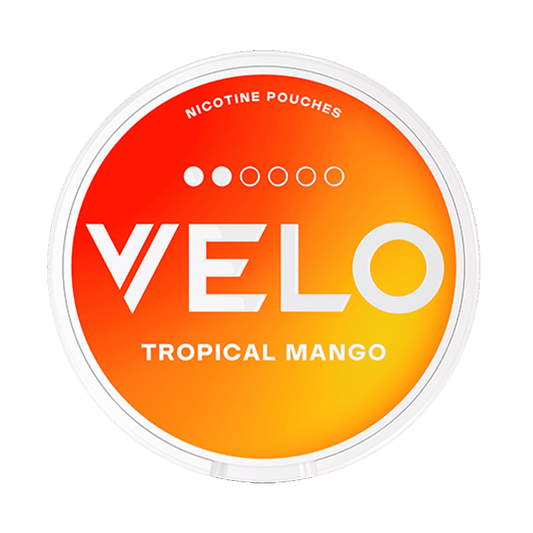 VELO Tropical Mango 6mg – 5-pack med nikotinpåsar