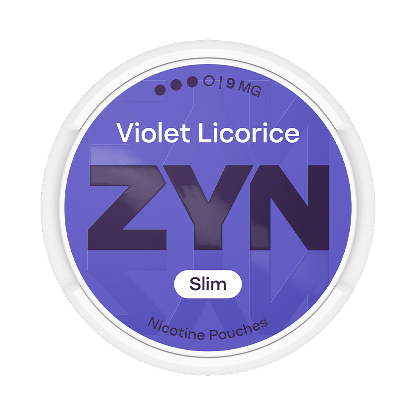 ZYN Viol lakrits 9mg – 5-pack med nikotinpåsar