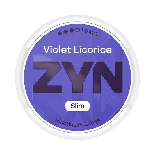 ZYN Viol lakrits 9mg – 5-pack med nikotinpåsar